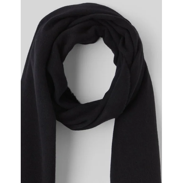 Écharpe à franges Noir